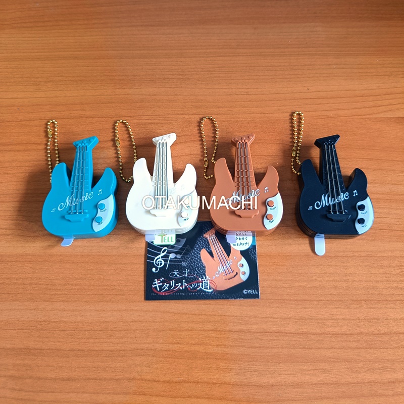 กาชาปองโมเดลกีต้าร์ The Road to Becoming a Genius Guitarist