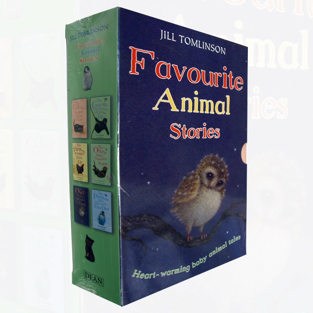 Favorite Animal Stories : Jill Tomlinson 6 Book Collection เซตเรื่องราวอันอบอุ่นเกี่ยวกับลูกสัตว์ 6 เล่ม : The Owl Who was Afraid of the Dark and other stories
