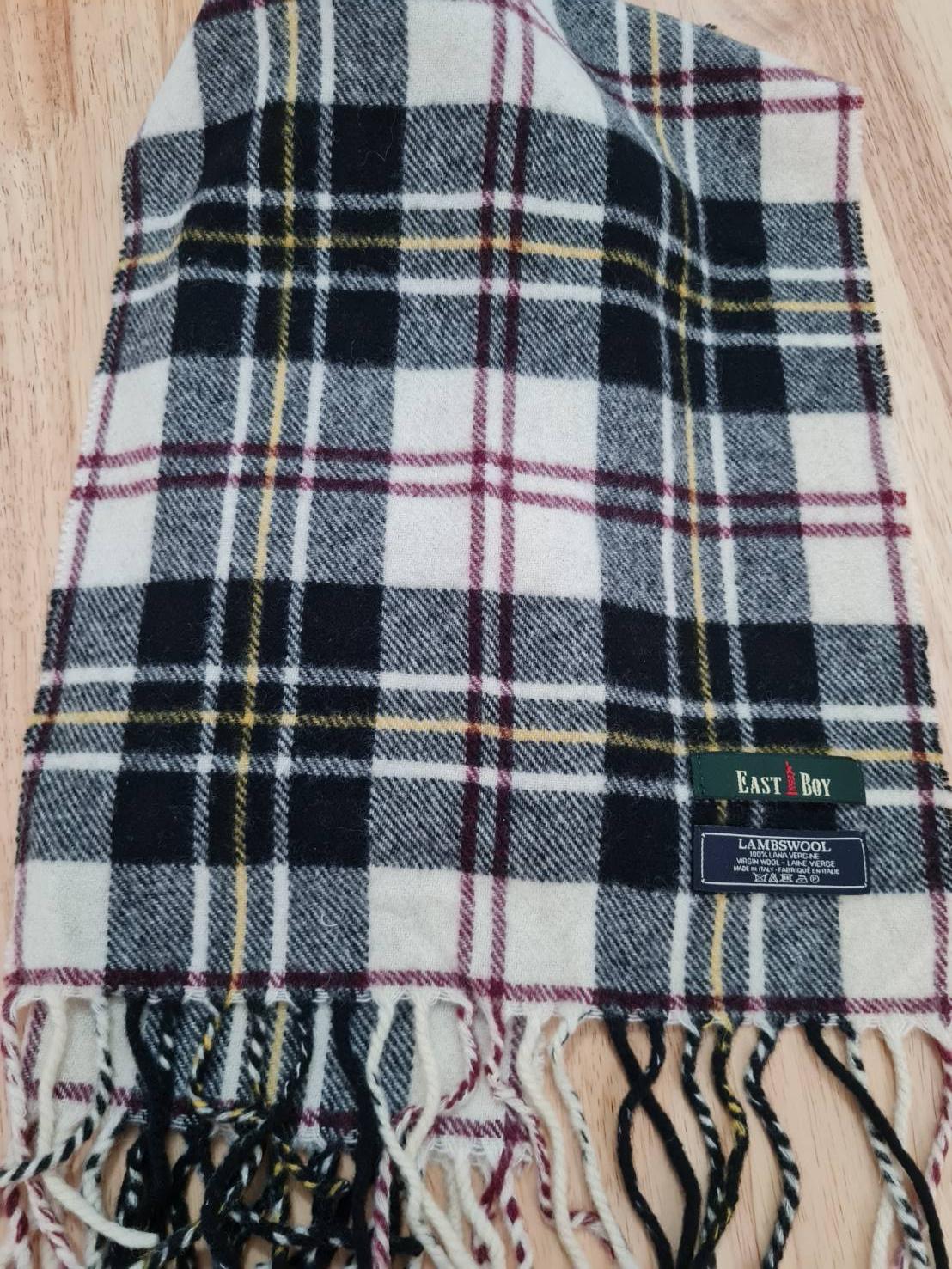 ผ้าพันคอ Wool EAST BOY Made in ITALY (มือ1)
