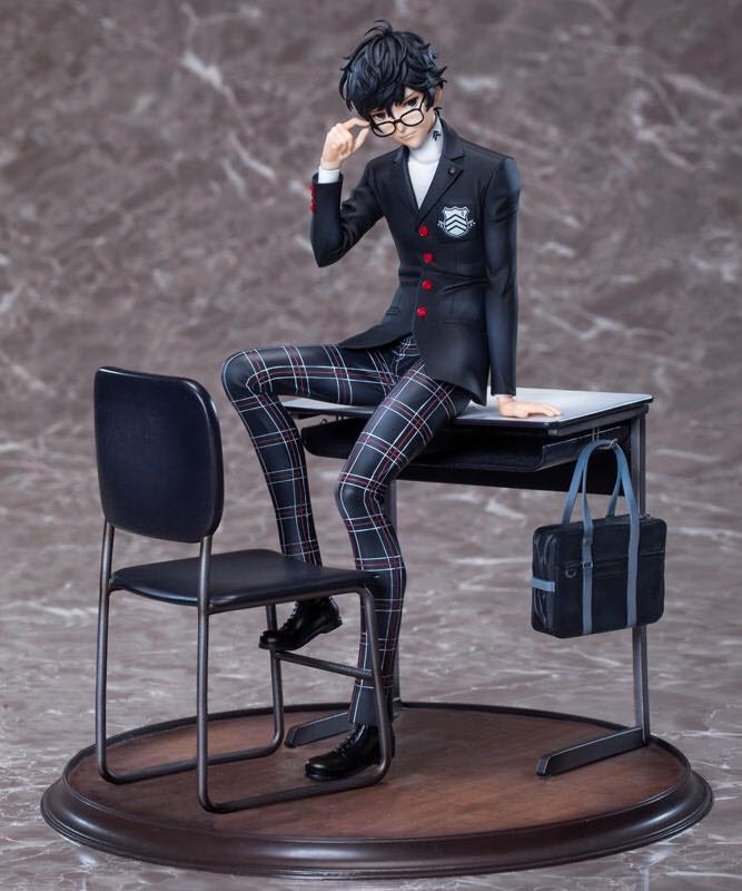 พร้อมส่ง Persona 5 Animation Ren Amamiya 1/7 กล่องบุบทำให้ฝาเปิด แต่ของใหม่ครับ มี2กล่องรายละเอียดด้านในครับ