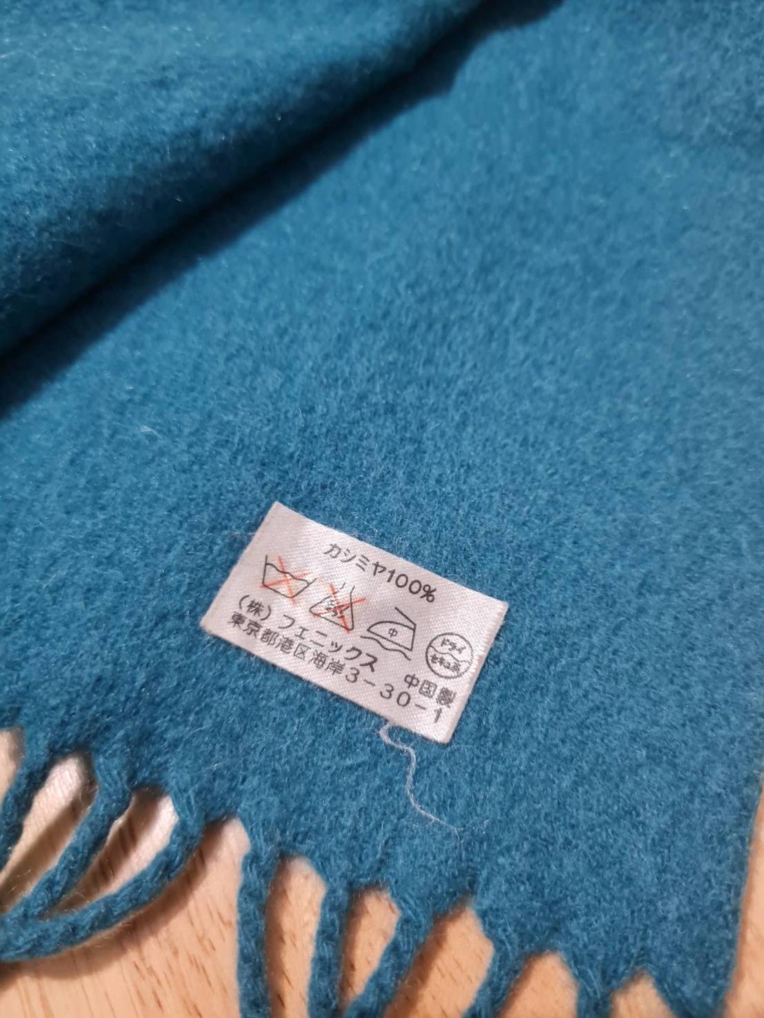 ผ้าพันคอ Cashmere (มือ1) สีสวยมาก