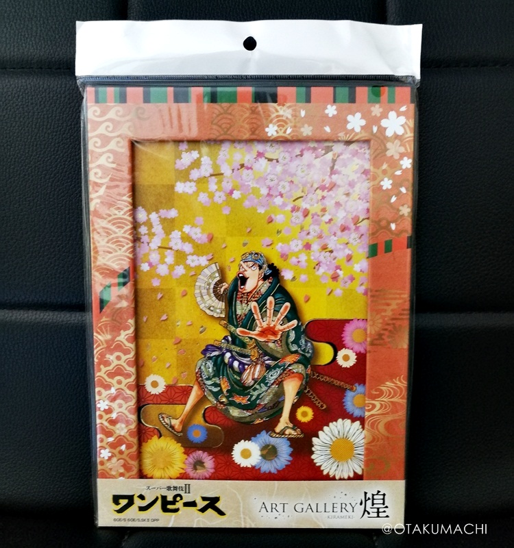 รูปภาพพร้อมกรอบกระดาษตัวการ์ตูนวันพีซกลุ่มหมวกฟาง