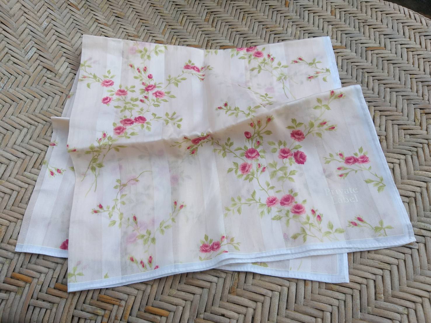 ผ้าเช็ดหน้า PRIVATE LABEL ผ้าสวยมาก