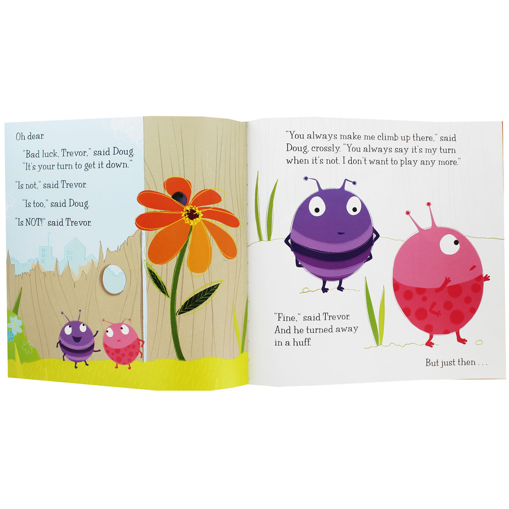 Sue Hendra : Doug The Bug That Went Boing : From the author of Barry the fish with fingers นิทานภาพปกอ่อน โด แมลงน้อย จากผู้แต่ง ปลาแบรี่