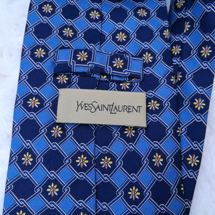 เนคไทแบรนด์เนม YVES SAINT LAURENT NECKTIE ของแท้