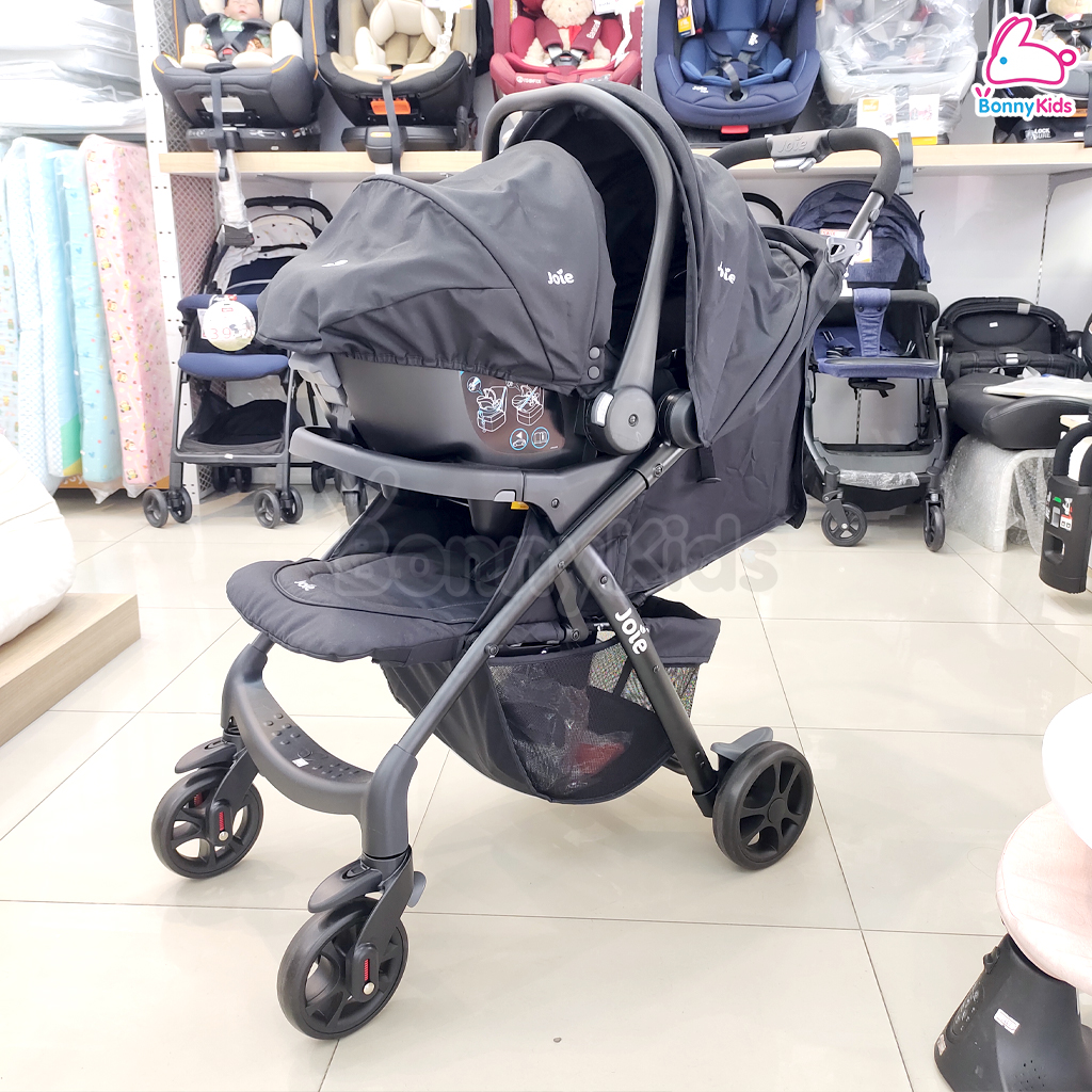 (15521) Joie (โจอี้) Muze Lx Ts รถเข็นเด็กพร้อมตระกร้าคาร์ซีท พับเก็บง่ายด้วยมือเดียว