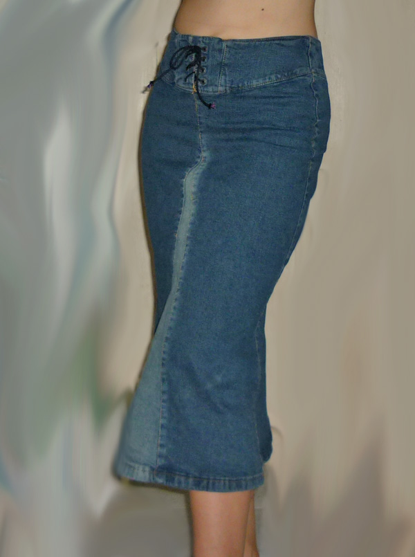 #2กระโปรงตัวยาวเนื้อยืด สวยน่ารักมาก 27-31-25.5