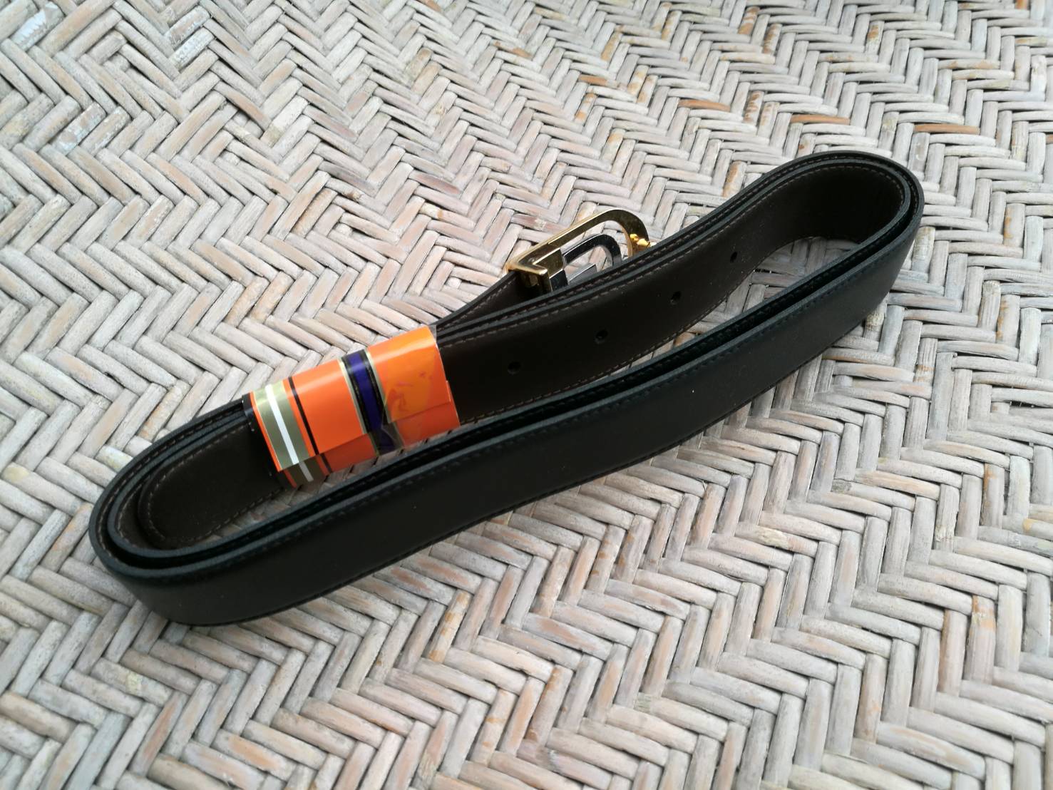 เข็มขัดชาย หนังแท้ CASUAL HIGHT CLASS