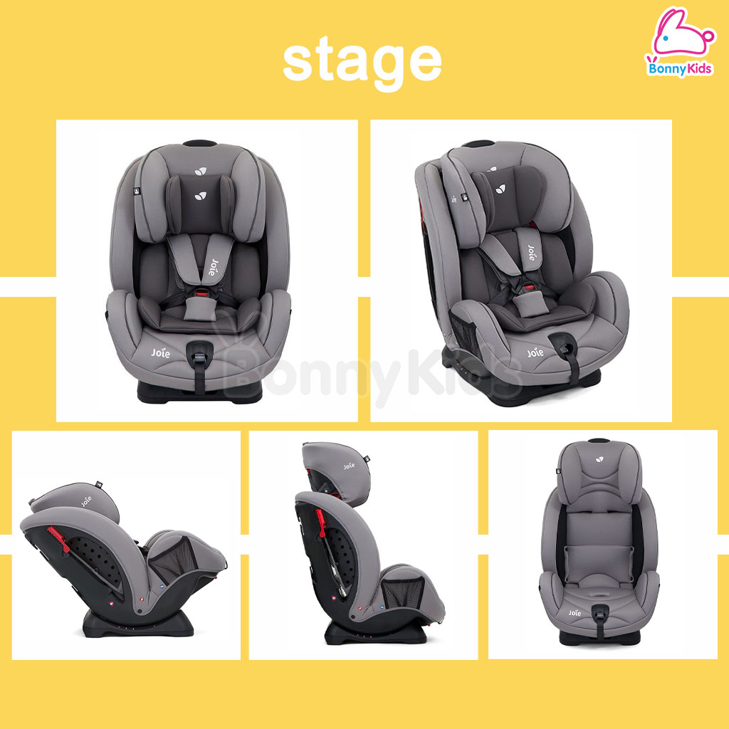 Joie (โจอี้) คาร์ซีท รุ่น Stage สำหรับเด็กแรกเกิด - 7 ขวบ โครงสร้างพิเศษแบบ Baby Armor