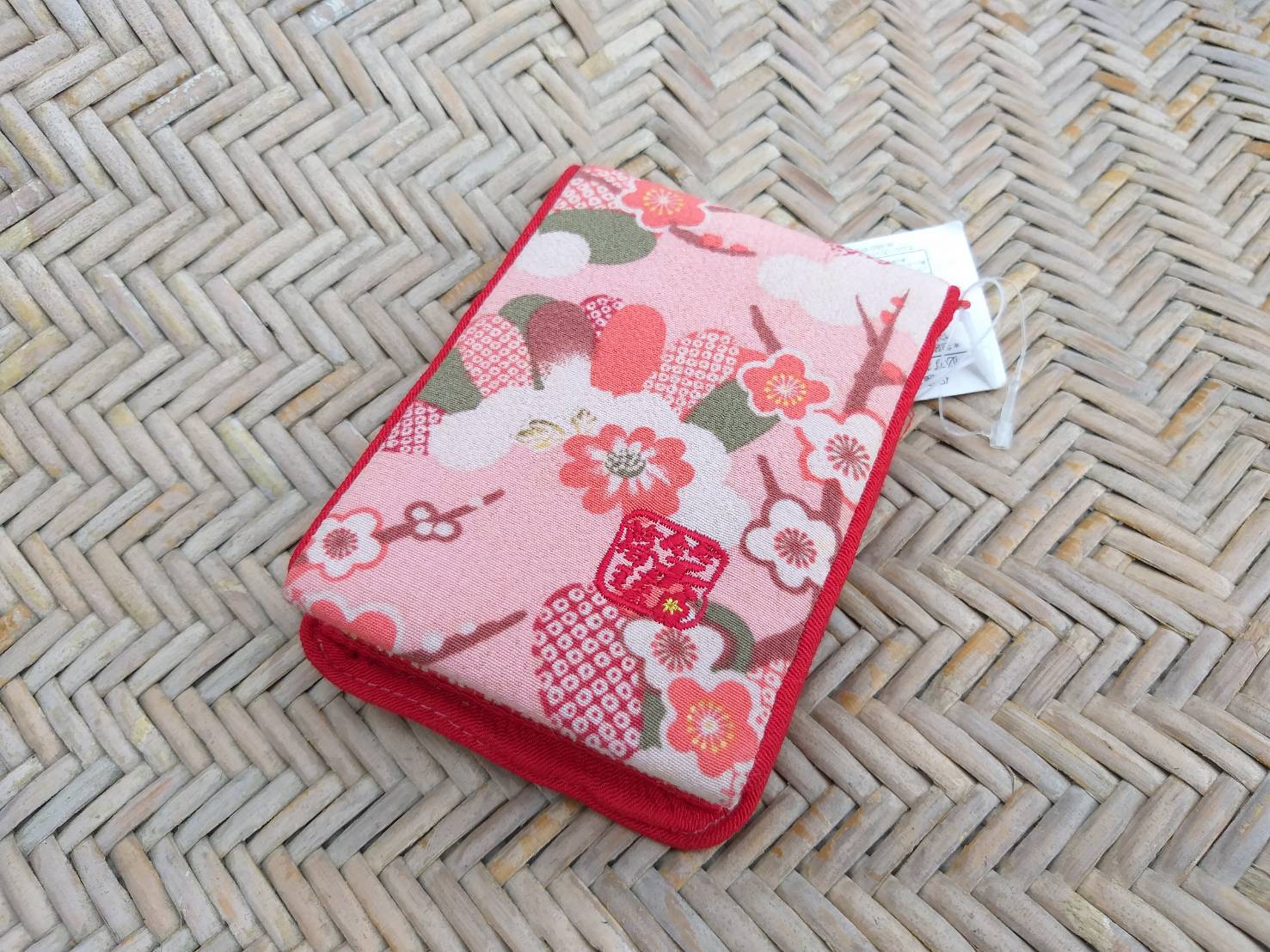 กระจกพับตั้งได้ บุผ้ากิโมโนลายดอกซากุระ สวยมากกก