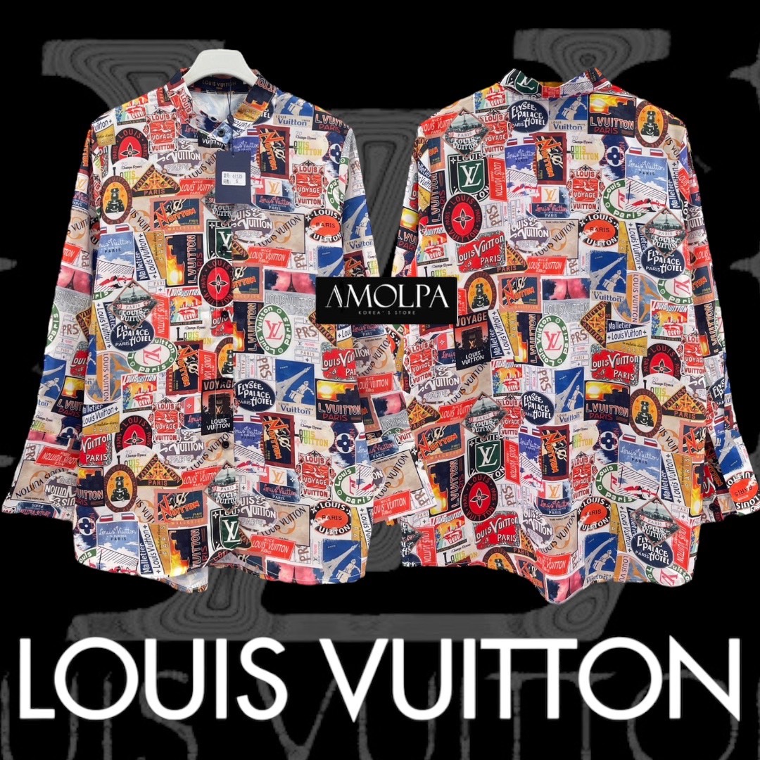 SHIRT LV คอลเลคชั่นใหม่ งานสวยม๊ากกกก ใส่สบาย : สินค้าคุณภาพ (พร้อมส่ง)