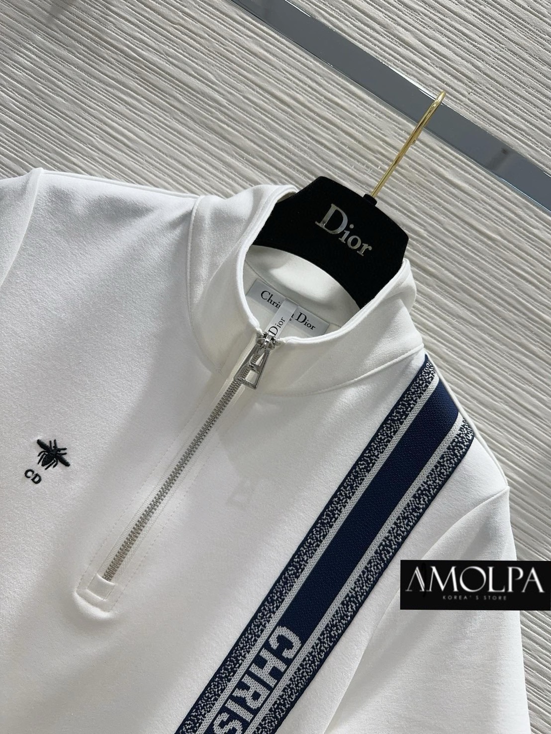 DRESS CD. แต่งแถบDIOR ผ้าใส่สบาย ไม่ร้อน ตามช๊อปเลยน๊า สินค้าคุณภาพ (พร้อมส่ง)