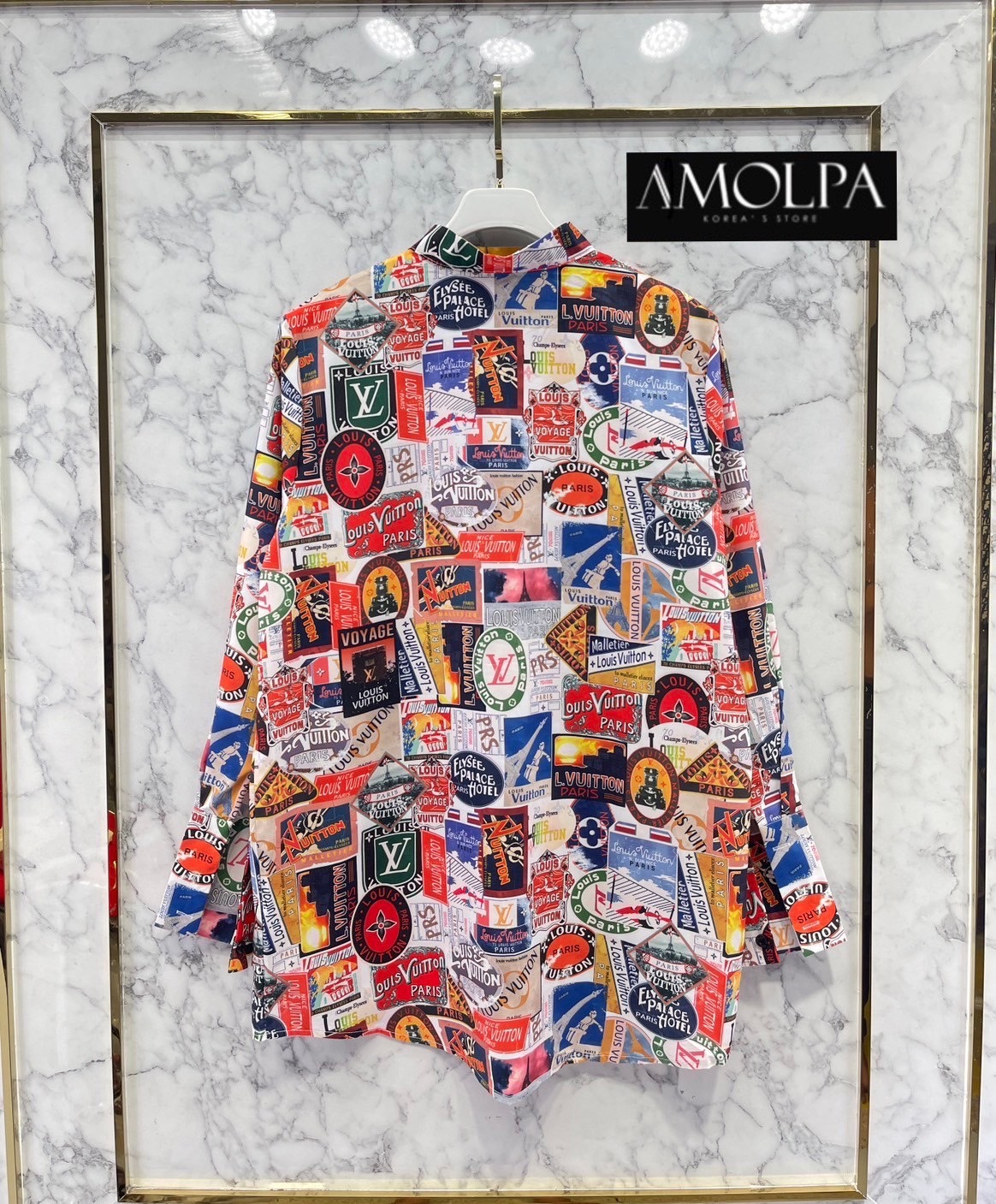 SHIRT LV คอลเลคชั่นใหม่ งานสวยม๊ากกกก ใส่สบาย : สินค้าคุณภาพ (พร้อมส่ง)