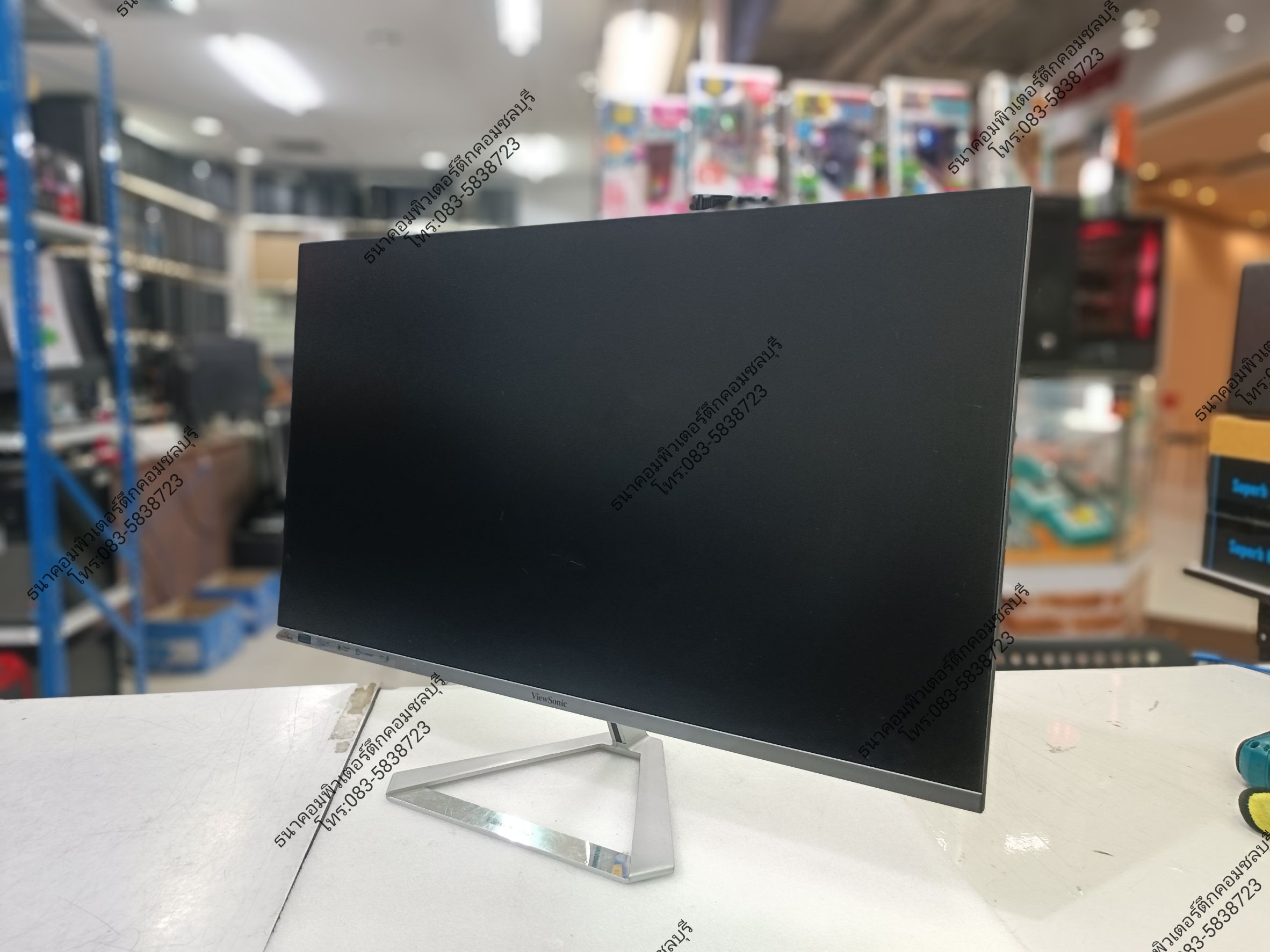 (4,500)จอคอมพิวเตอร์มือสอง จอLED ViewSonic 32 นิ้ว สภาพดี