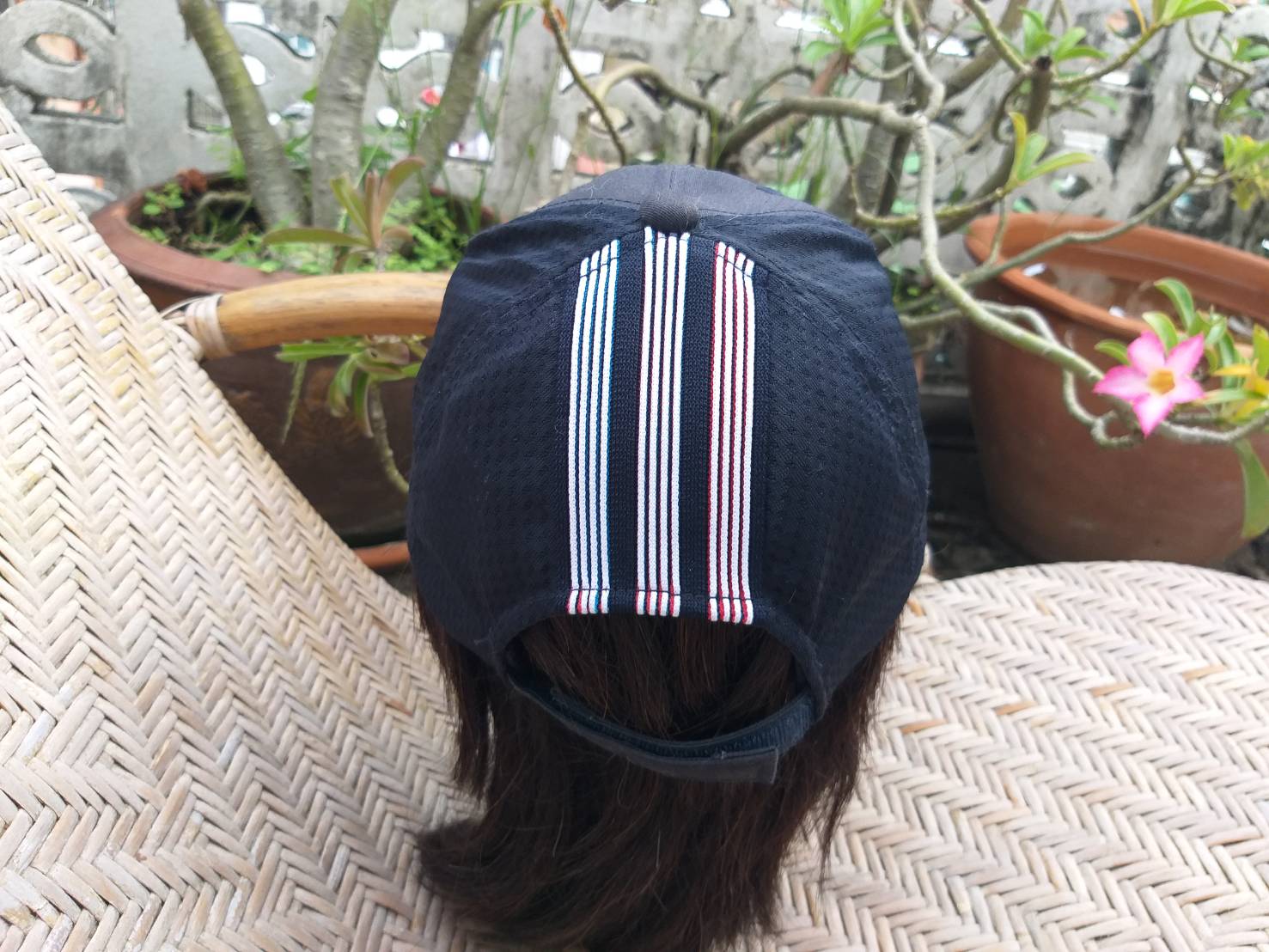 หมวกแก๊ป adidas สีดำ