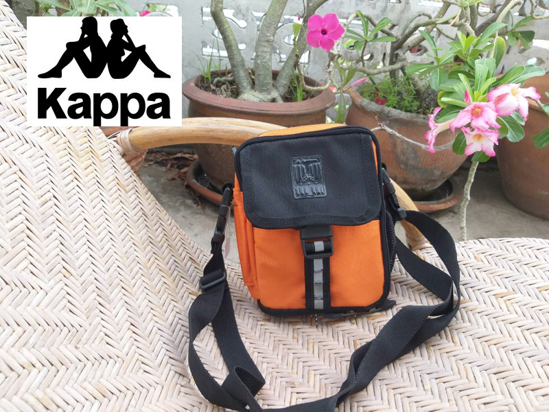 กระเป๋าสะพายใบย่อม Kappa (ของใหม่)