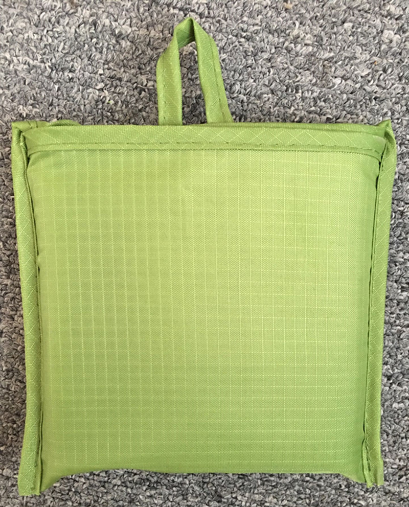 กระเป๋าช้อปปิ้งพับได้ ใช้ซ้ำได้ ผลิตจากผ้าริปสต็อปโพลีเอสเตอร์ ทนทาน น้ำหนักเบา ซักเครื่องได้ (Reusable Grocery Bags, Grocery Tote Foldable, Ripstop Polyester Reusable Shopping Bags, Washable, Durable and Lightweight)