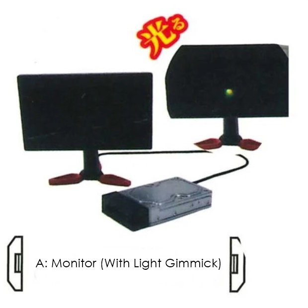 กาชาปองโมเดลโต๊ะเกมเมอร์ It Really Shines! Gaming Computer Mascot