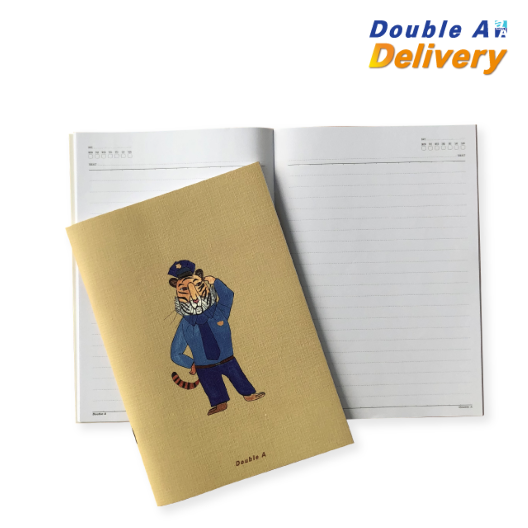 สมุดมุงหลังคา ขนาด A5 80 แกรม 24 แผ่น ลาย Occupation ซื้อ 3 แถม 1 (ปกติ 20-. เฉลี่ยเหลือเล่มละ 15-.)