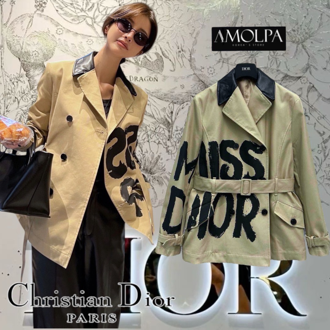 BLAZER CD MISS DIOR COLLECTION Colletion 2024SS งาน hiend ผ้าดีมาก มีน้ำหนักสุดๆ เย็นมากๆ ห้ามพลาดเลยน๊า สวยสุดๆ ใส่สบาย : สินค้าคุณภาพ (พร้อมส่ง)