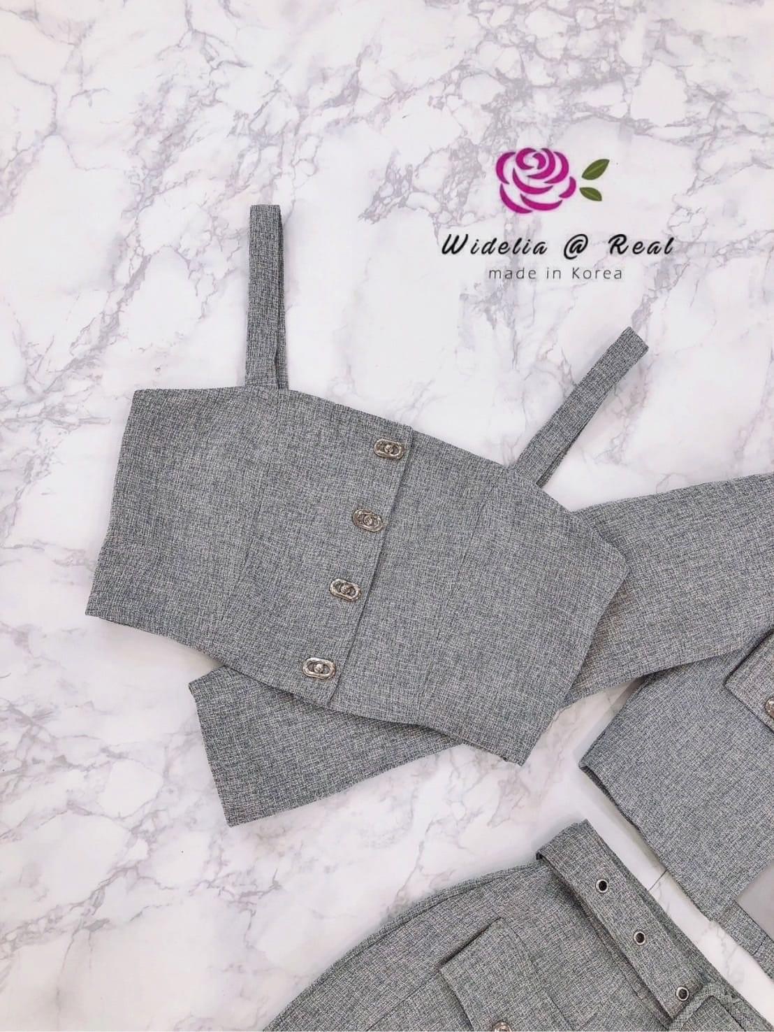 เซ็ท 3 ชิ้น เสื้อคลุมแขนยาวสวยทรงดี ด้านในมาพร้อมสายเดี่ยวทรงสวย มาเข้าชุดกับ กระโปรงทรงสอบตัวสวย ใส่สบาย สินค้าคุณภาพ (พร้อมส่ง)