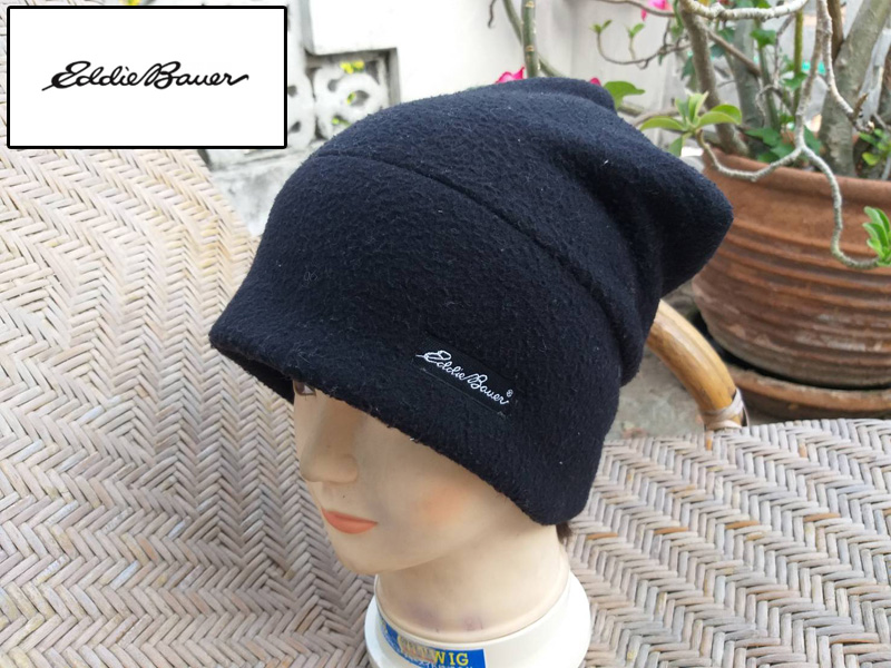 หมวกผ้าฟลีซหนา Eddie Bauer Made in U.S.A.