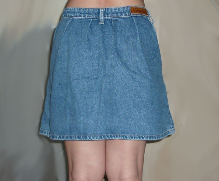 กระโปรงยีนส์ไซด์ใหญ่ ZARA 34.5-48-15