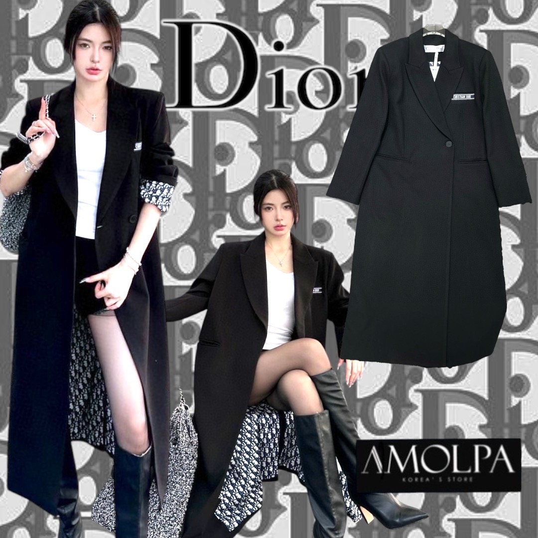 โค้ชตัวยาวจากแบรนด์ CD งานHIEND สุดๆ ห้ามพลาด งานดีสุดๆ ค่ะ ใส่แล้วสวย หรู ไฮโซ มาก ใส่สบาย : สินค้าคุณภาพ (พร้อมส่ง)