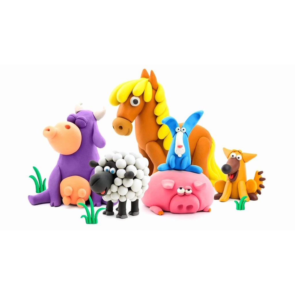 ดินเบา แพ็ค 12 สี พร้อมเครื่องมือปั้น 3 ชิ้น ปั้นดีไม่ติดมือ ปลอดภัยไร้สารพิษ Lightweight Moulding Clay