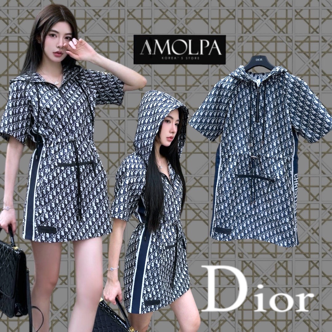 DRESS CD. CANVAS ผ้าทอ ตัวแพง งานสวยยยเก๋ ม๊ากกก ผ้าอย่างดี ใส่สบาย ใส่สบาย : สินค้าคุณภาพ (พร้อมส่ง)