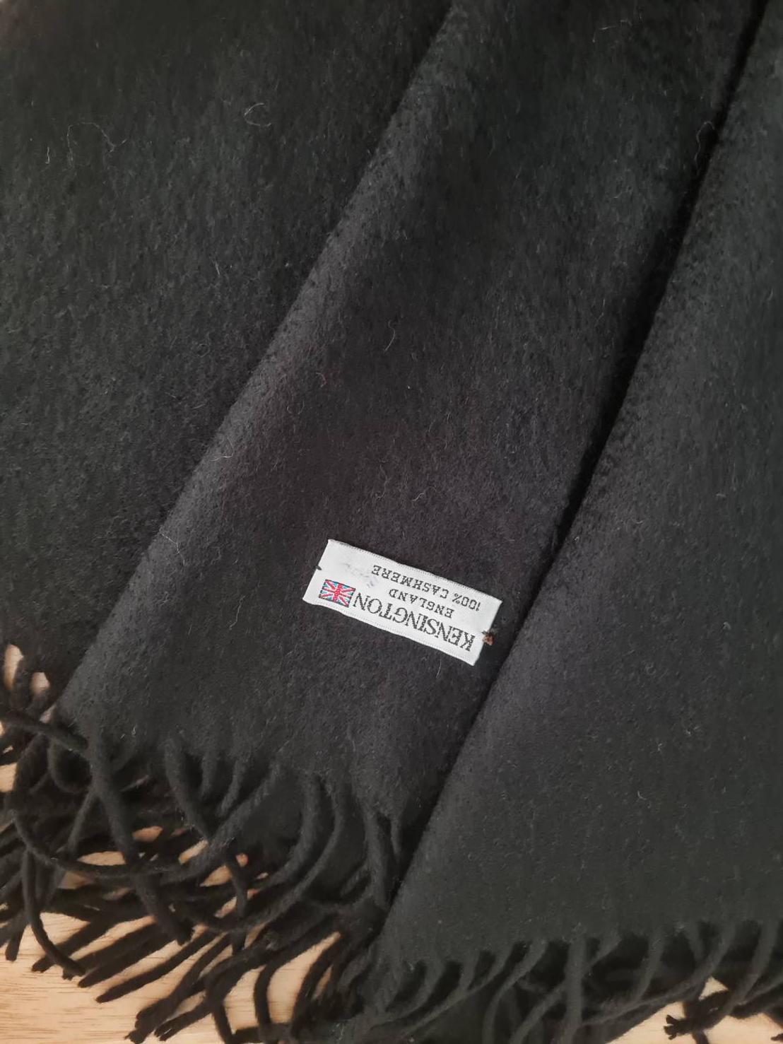 ผ้าคลุมไหล่ Cashmere KENSINGTON ผืนใหญ่ เนื้อหนา (มือ1)