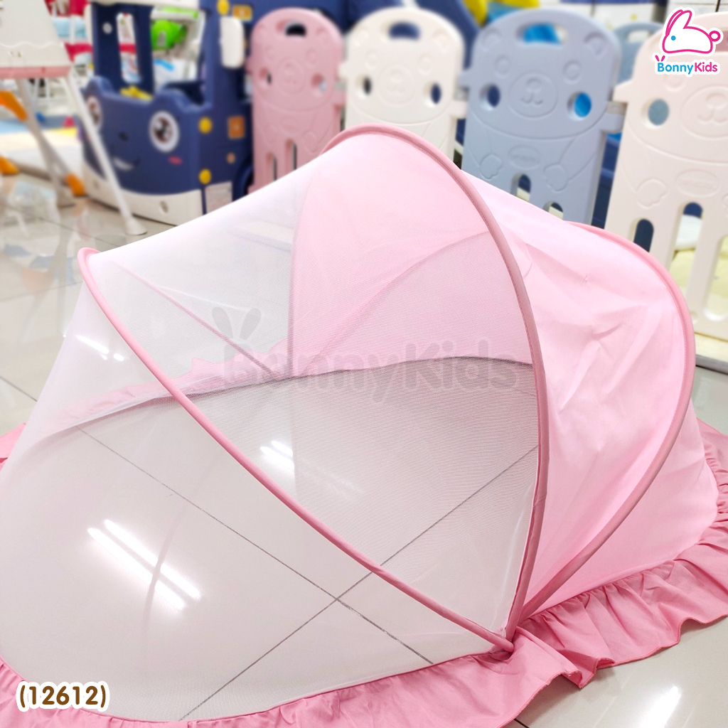 (12612) Palm&Pond มุ้งครอบเด็ก แบบพับเก็บง่าย พกพาสะดวก ไซส์ S (ขนาด 100x65x65 cm.)