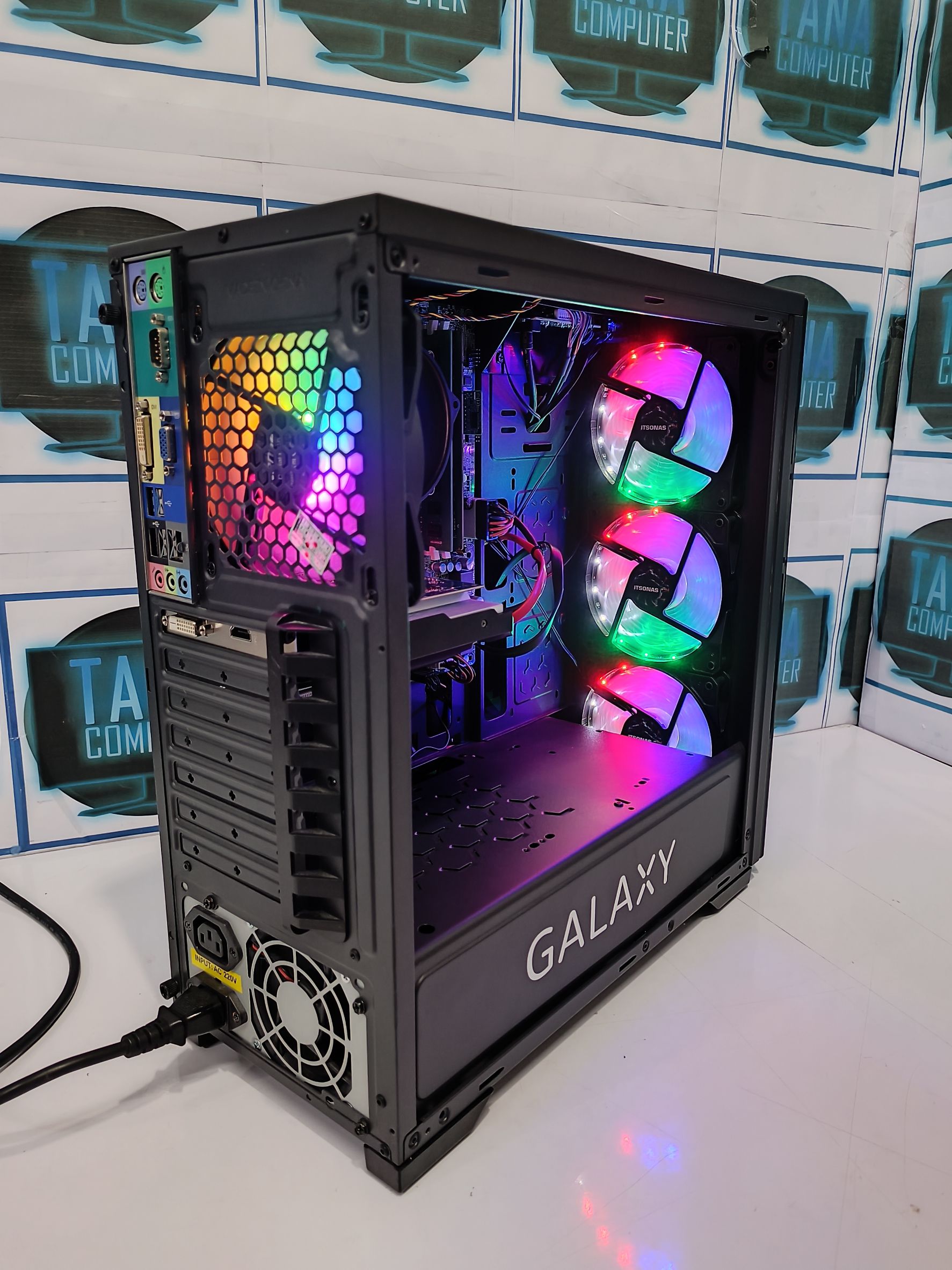 (9,900)คอมประกอบตั้งโต๊ะ สเปคดี I5Gen6 Ram8GB SSD120GB HDD500GB GT1030 2GB