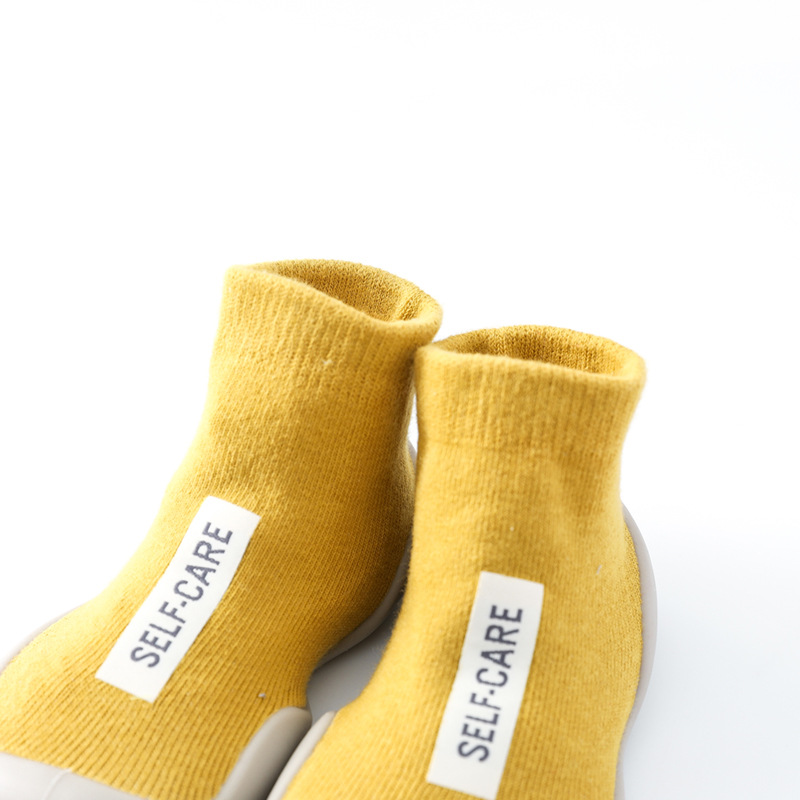 รองเท้าเด็กเล็ก 6 เดือน 1-2-3 ขวบ รองเท้าถุงเท้า รองเท้าหัดเดิน รองเท้าเด็กชาย หญิง พื้นกันลื่นยืดหยุ่น ใส่สบาย