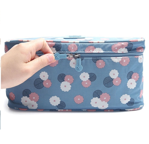 DINIWELL กระเป๋าใส่ชุดชั้นใน กางเกงใน รุ่นพิเศษ เหมาะทั้งหญิง และชาย ช่องเยอะ ผลิตจากโพลีเอสเตอร์คุณภาพสูง กันน้ำ