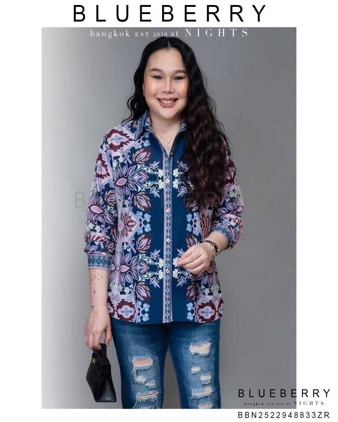 เสื้อเชิ้ต พรีเมียมทรงคลาสสิคตลอดกาลเชิ้ตแขนยาว พิมพ์ลายแบรนด์เนมไฮคลาส ใส่สบาย : สินค้าคุณภาพ (พร้อมส่ง)