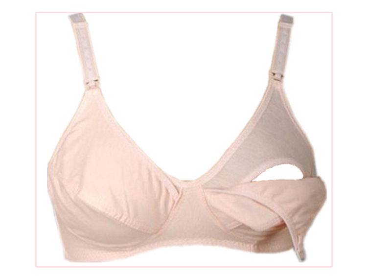 NanaBaby เสื้อในให้นมบุตร เสื้อในเปิดเต้าให้นมลูก ไม่มีโครง ผ้าฝ้าย Cotton นิ่ม ใส่สบาย