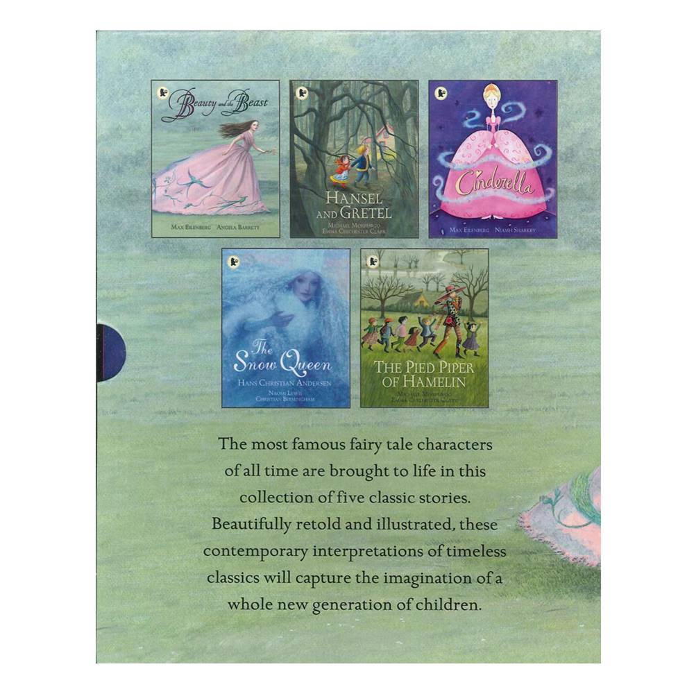 Walker Classic Fairy Tales : 5 Books Collection : Beauty and the Beast + Hansel and Gretel + Cinderella + The Snow Queen + The Piped Piper of Hamelin by Andersen, Morpurgo, Eilenberg เทพนิยายคลาสสิก 5 เล่ม