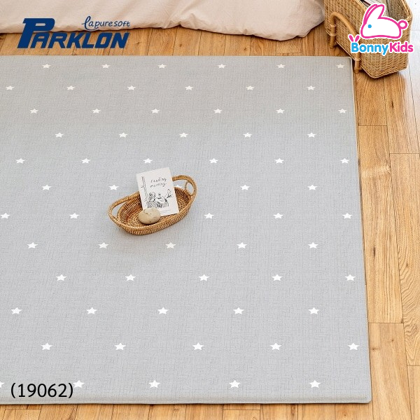(19062) แผ่นรองคลาน Parklon Lapure Soft Mat 140x235x1.5cm ลาย Happy Way