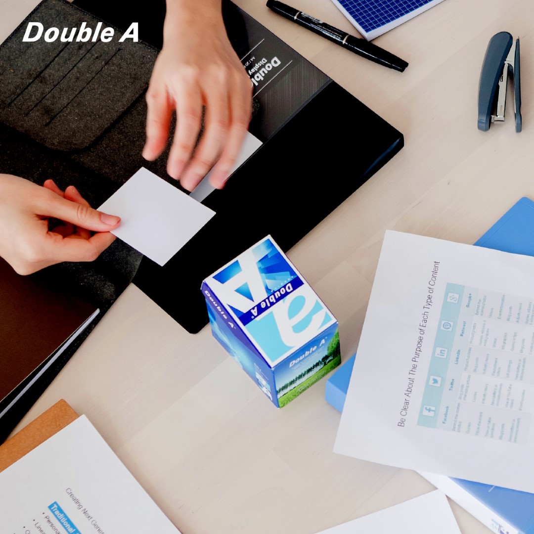 กระดาษโน้ต Double A Mini Box