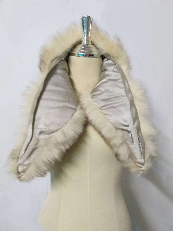 ผ้าพันคอ เฟอร์แต่งโค้ท Fur Fox แท้ แผงใหญ่