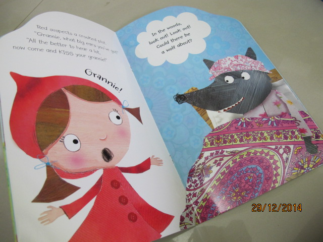 Nick Page & Clare Fennel : Reading with Phonics : Little Red Riding Hood หนังสือหัดอ่านภาษาอังกฤษด้วยโฟนิกส์ หนูน้อยหมวกแดง Make Believe Ideas