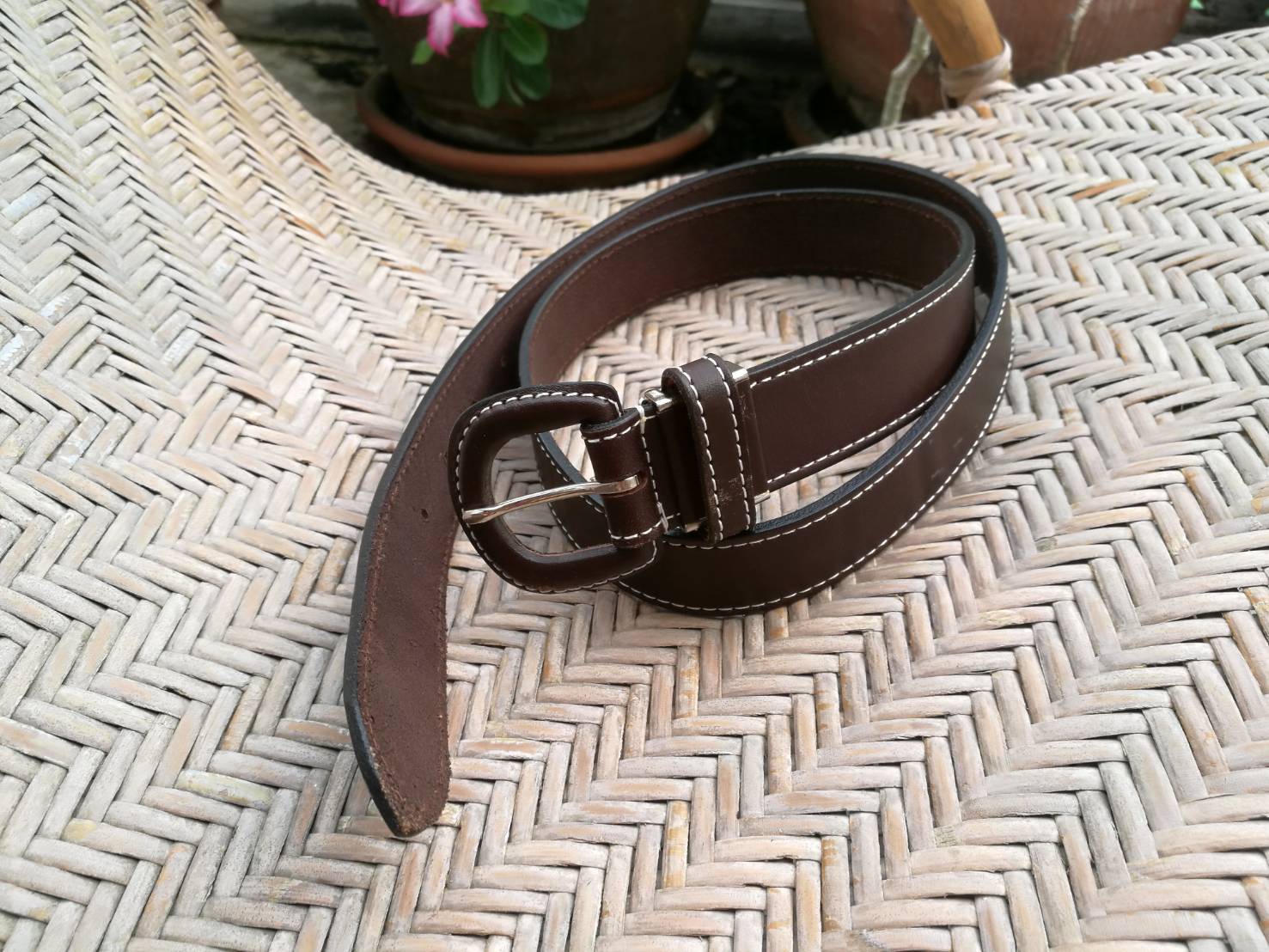 เข็มขัดชาย หนังแท้