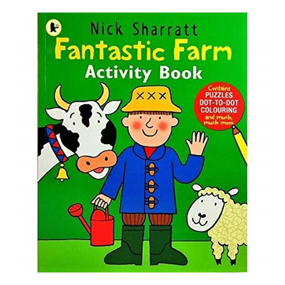 Walker : Nick Sharratt 5 Activity Books Collection เซตหนังสือกิจกรรม ของนิค ชาร์รัทท์ 5 เล่ม : Farm + Space + Princess + Pirates + Fairy Tale