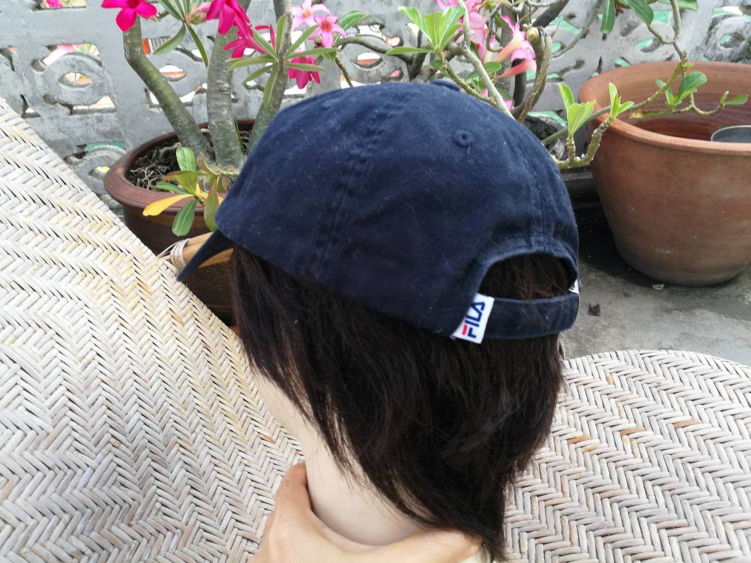 หมวกแก๊ป FILA แท้