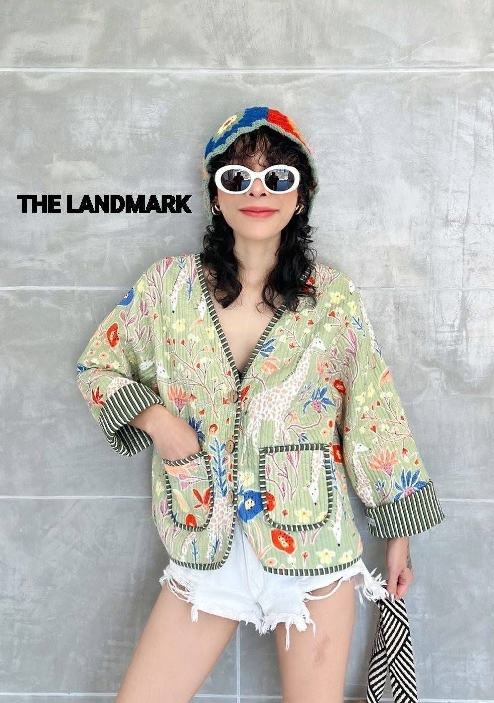 เสื้อคลุมPatchwork ผ้าคอทตอลอินเดียบุนวม เสื้อคลุมกันหนาว ใส่สบาย : สินค้าคุณภาพ (พร้อมส่ง) สำเนา