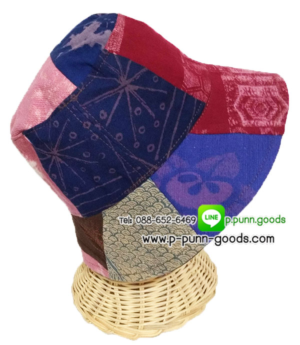 หมวกผ้าฝ้าย หมวกผ้าต่อ หมวกทรงบัคเก็ต