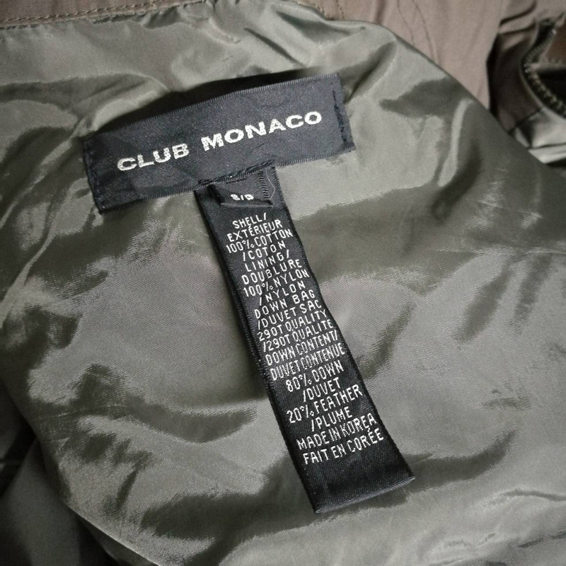 เสื้อกั๊กขนเป็ด CLUB MONACO หนาอุ่นถึงติดลบ