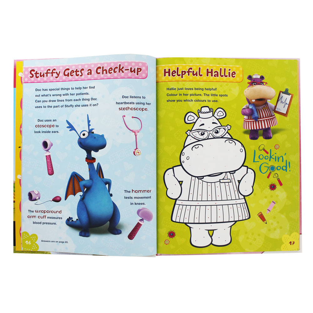 Egmont Disney Junior Annual 2015 : Doc McStuffins หนังสือกิจกรรม ดิสนีย์จูเนียร์ ปกแข็ง ด๊อก แมคสตัฟฟิน