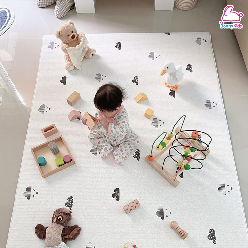 PARKLON (ปาร์คลอน) แผ่นรองคลานเกาหลีเกรดพรีเมี่ยม รุ่น Pure Soft Mat (2 ขนาด)